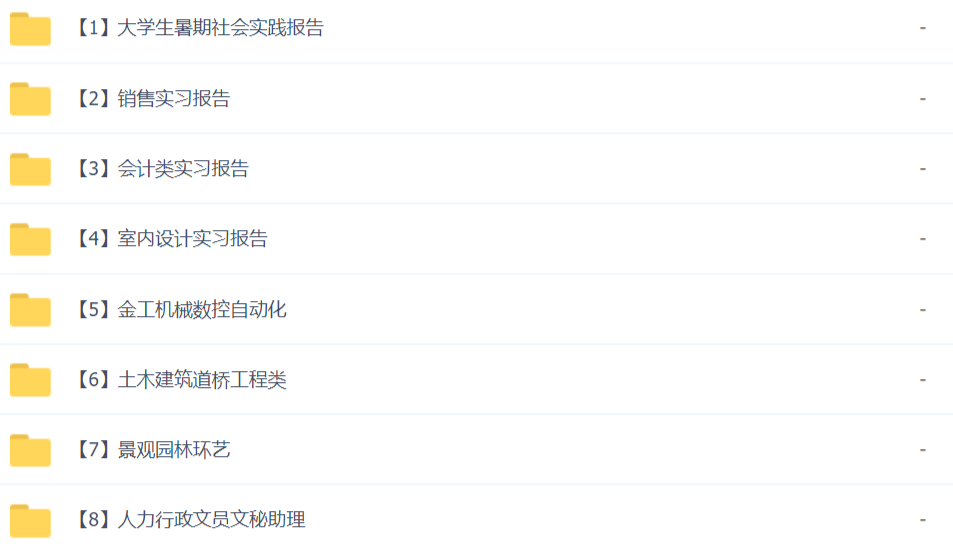 1000份實習報告模板，再也不用為實習報告發愁了?。ńㄗh收藏）插圖1