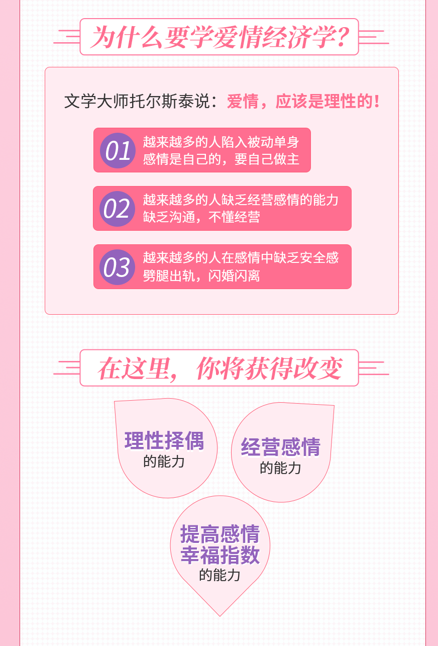 15節愛情經濟學課，讓你魅力綻放，幸福永久插圖2