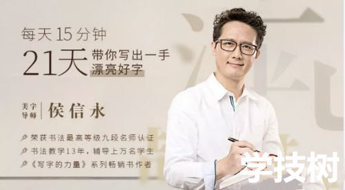 《每天15分鐘，21天帶你寫出一手漂亮好字》視頻課程  百度網盤插圖