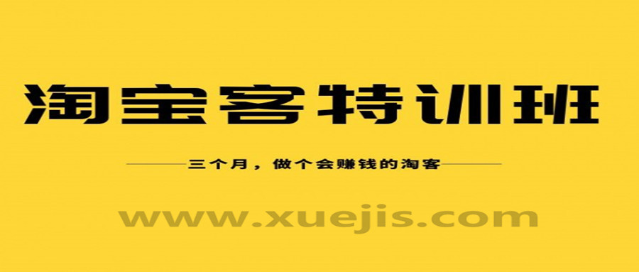 淘寶客實戰特訓營，三個月做個會賺錢的淘客  百度網盤插圖
