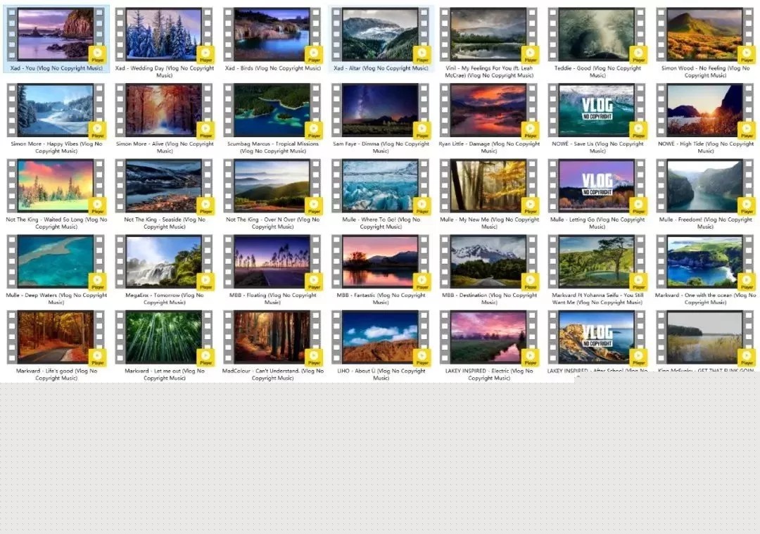 Vlog時代來臨！500首超火無版權專用背景音樂，還不快把握下一個風口？（6.71GB） 百度網盤插圖4