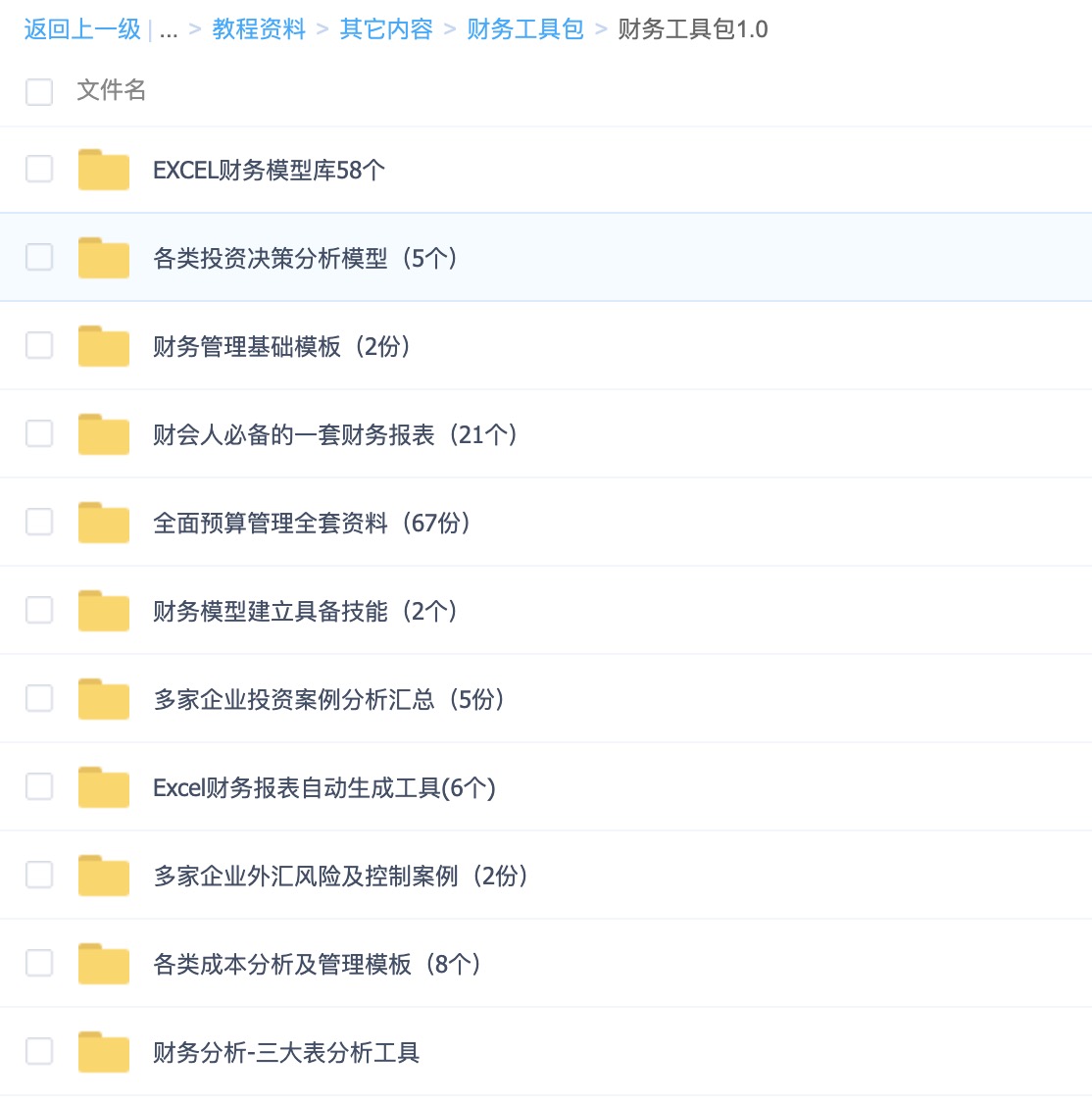 財務工具包1.0-5.0+財務大禮包（常用Excel表格，財務PPT，財務分析等） 百度網盤插圖3