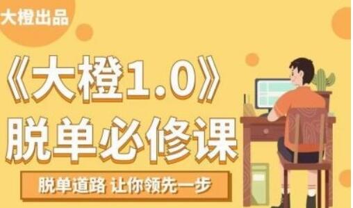 大橙脫單必修視頻課程，百度云分享_百度云網盤資源教程插圖