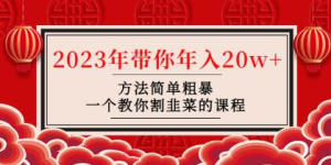 韭菜-聯盟?2023年帶你年入20w+方法簡單粗暴，教你如何正確割韭菜插圖