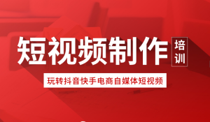 短視頻速成課，短視頻實操課短視頻運營百科全書百度網盤插圖