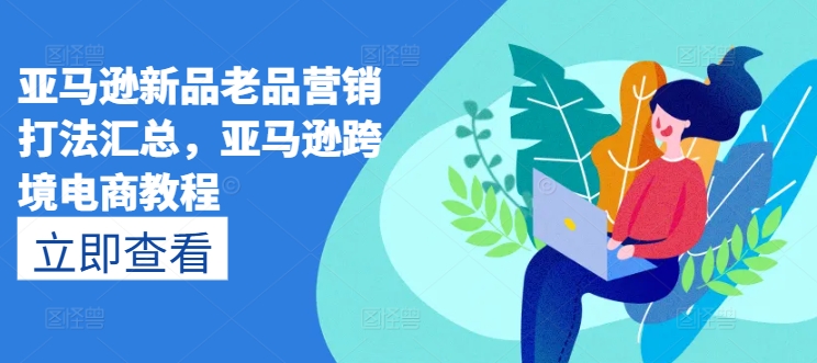 亞馬遜新品老品營銷打法匯總，亞馬遜出海電商教程插圖