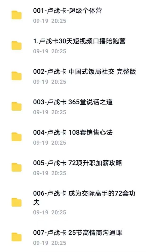 盧戰卡合集插圖